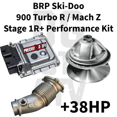 DG Custom Atv BRP Ski-Doo 900 Acxe Turbo R / Mach Z Stage 1R+ Performance Kit