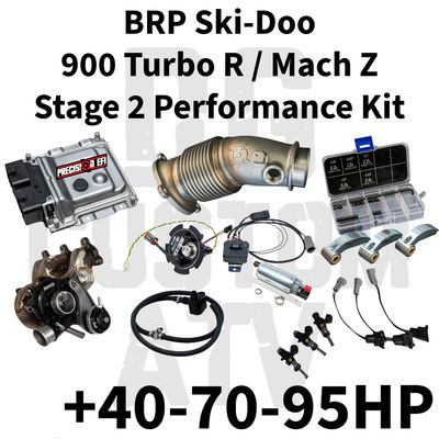 DG Custom Atv BRP Ski-Doo 900 Acxe Turbo R / Mach Z Stage 2 Performance Kit