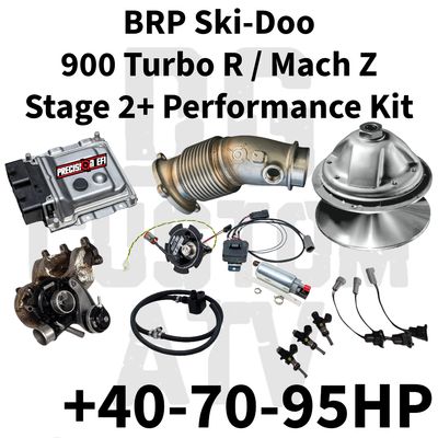DG Custom Atv BRP Ski-Doo 900 Acxe Turbo R / Mach Z Stage 2+ Performance Kit