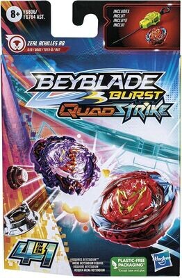 STARTER BEYBLADE QUADSTRIKE 4 EN 1 - MODELE ALEATOIRE