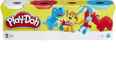 PLAY DOH 4 POTS DE COULEURS ASST - DES 2 ANS -
MODELE ALEATOIRE