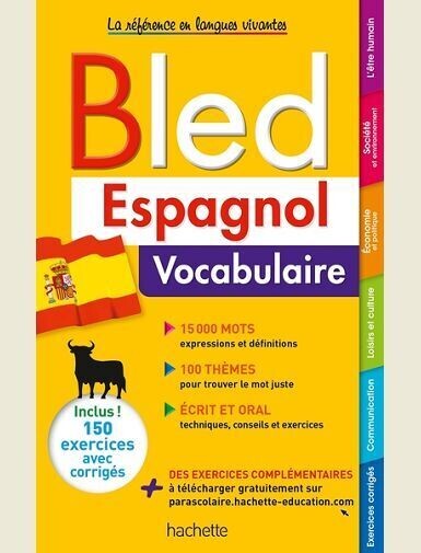 BLED ESPAGNOL VOCABULAIRE - CLEREN MONTAUFRAY