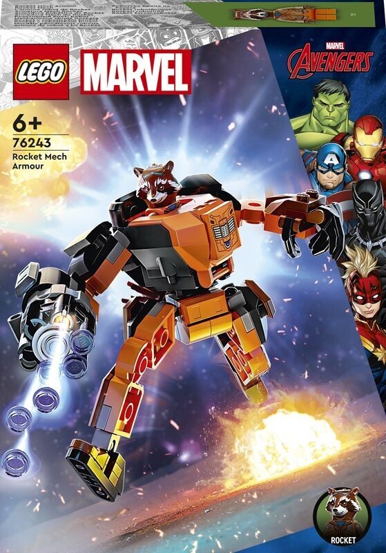 ARMURE ROBOT ROCKET MARVEL - DES 6 ANS