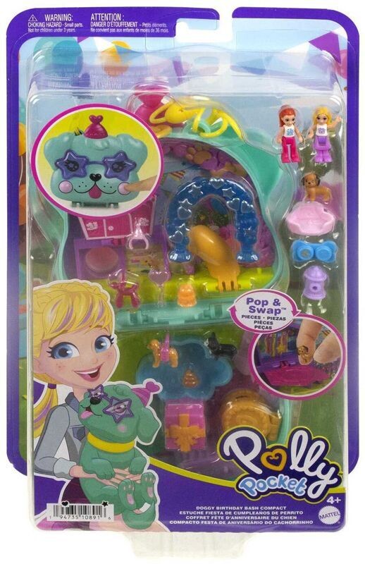 COFFRET ANNIVERSAIRE CHIEN POLLY POCKET - DES 4 ANS