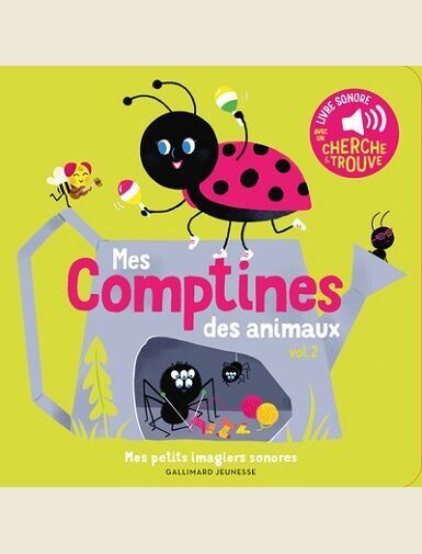 MES COMPTINES DES ANIMAUX - VOL02 - DES SONS A ECOUTER, DES IMAGES A REGARDER - FOUQUIER