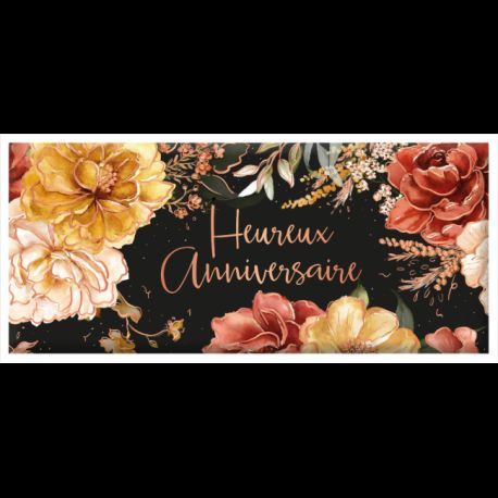 Tablette Chocolat au Lait 30g "Heureux Anniversaire"