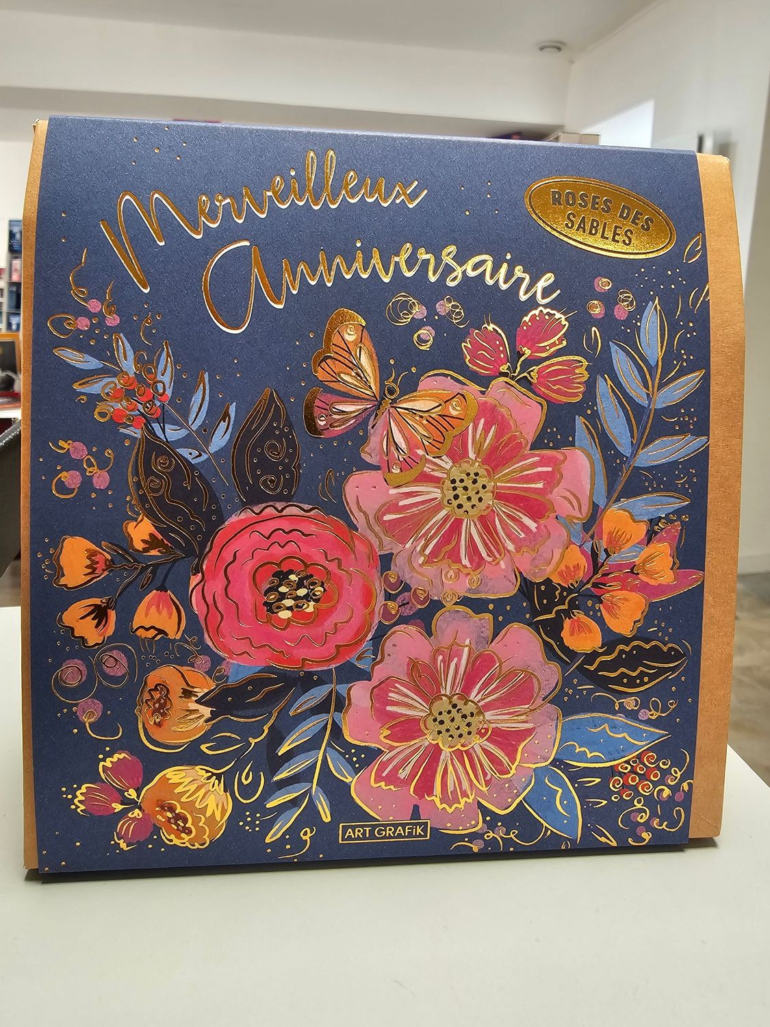 ROSES DES SABLES 80G MERVEILLEUX ANNIVERSAIRE