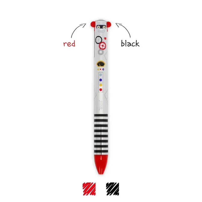 STYLO A BILLE 2 COULEURS - ROBOT