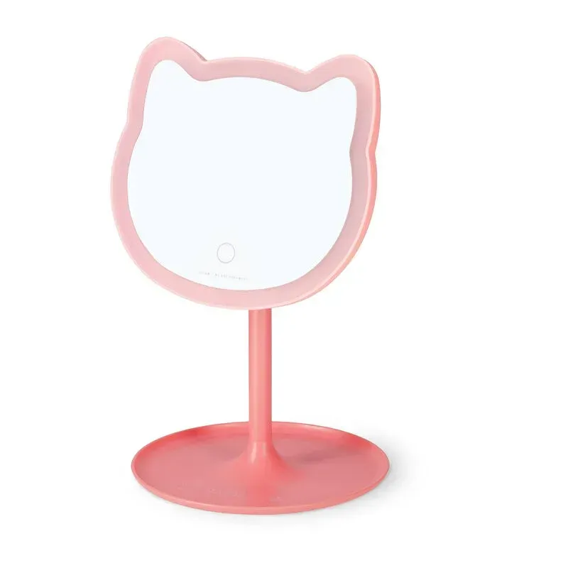 MIROIR DE MAQUILLAGE LUMINEUX - KITTY