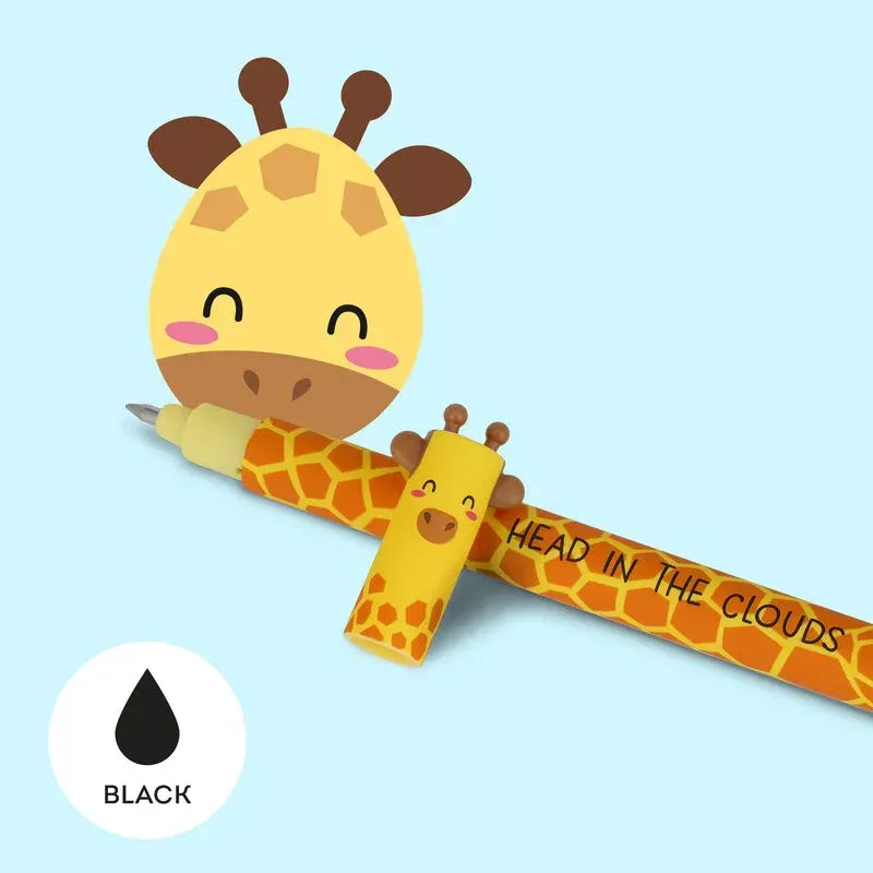 STYLO A ENCRE GEL EFFACABLE - GIRAFE