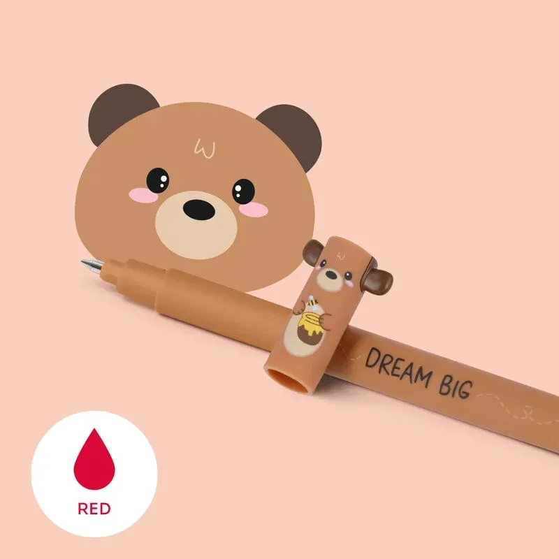 STYLO A ENCRE GEL EFFACABLE - TEDDY BEAR