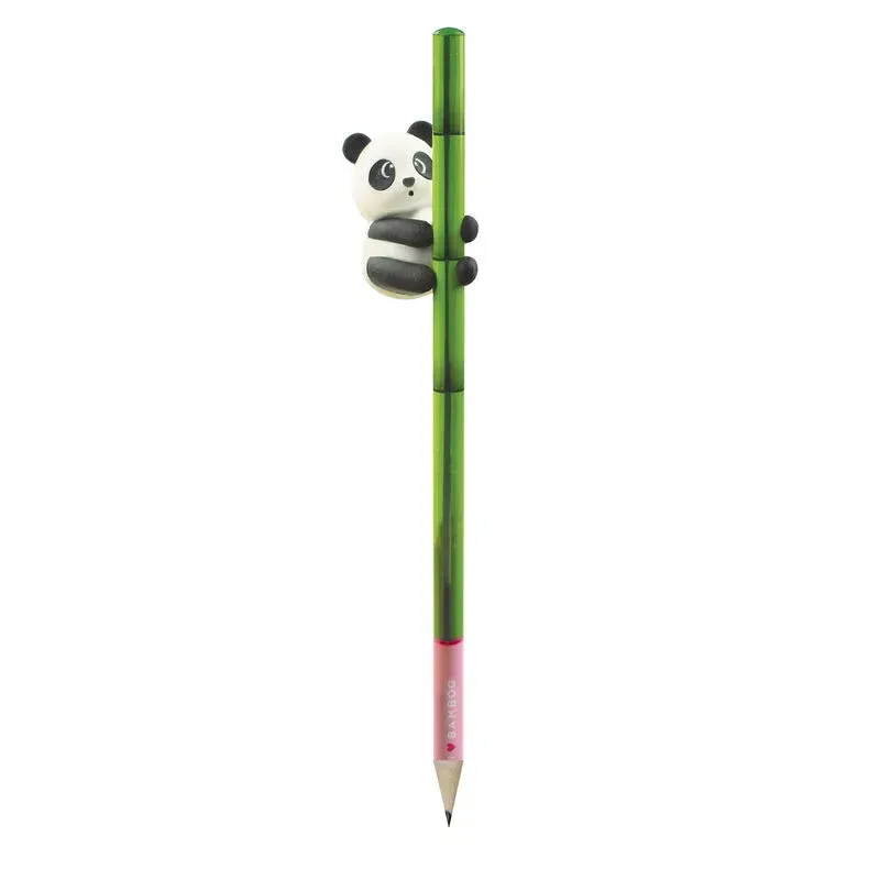 CRAYON AVEC GOMME I LOVE BAMBOO - PANDA