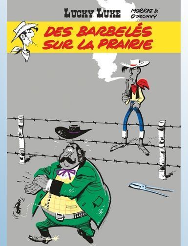 LUCKY LUKE - TOME 29 - DES BARBELES SUR LA PRAIRIE - MORRIS/GOSCINNY
