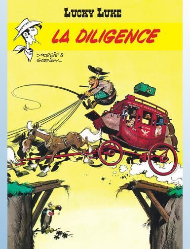 LUCKY LUKE - TOME 1 - LA DILIGENCE - GOSCINNY/MORRIS