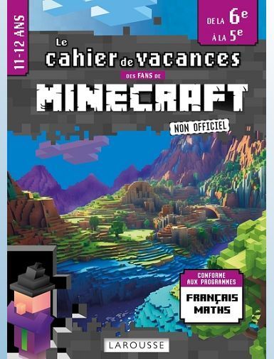 FANS DE MINECRAFT & CO - CAHIER DE VACANCES DE LA 6E A LA 5E -