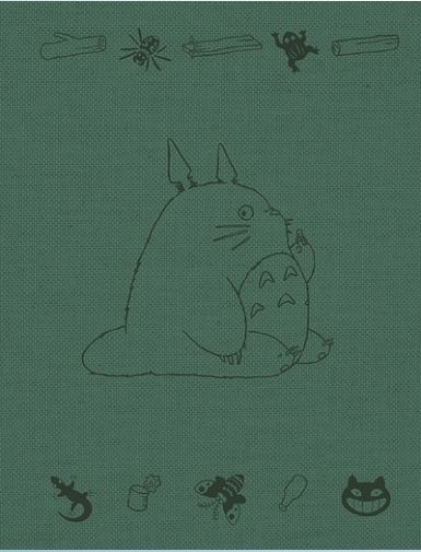 GHIBLI : CARNET TOILE TOTORO