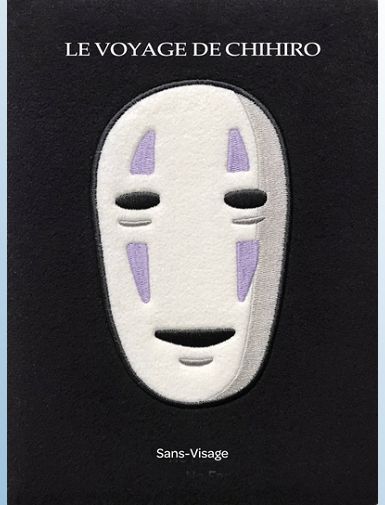 PAPETERIE GHIBLI - CARNET GHIBLI PELUCHE : SANS-VISAGE