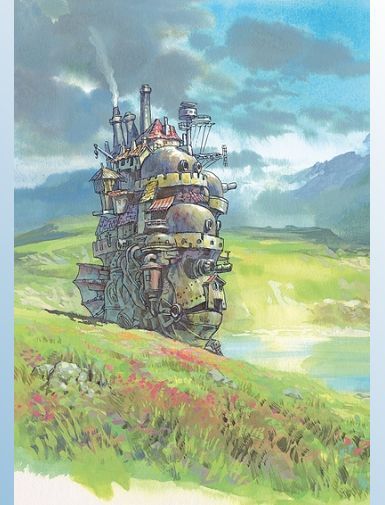 PAPETERIE GHIBLI - CARNET GHIBLI : LE CHATEAU AMBULANT