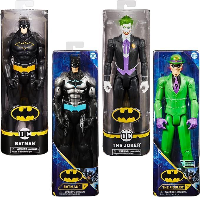 BATMAN - FIGURINE BASIQUE 30 CM - DC COMICS - À Collectionner - Modèle Aléatoire