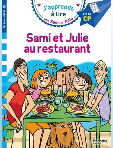 SAMI ET JULIE CP NIVEAU 3 - SAMI ET JULIE AU RESTAURANT - FALLOT/BONTE