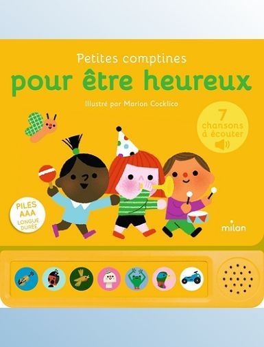PETITES COMPTINES POUR ETRE HEUREUX - MARION COCKLICO