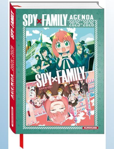AGENDA SPY X FAMILY 2025-2026 - ENDO TATSUYA