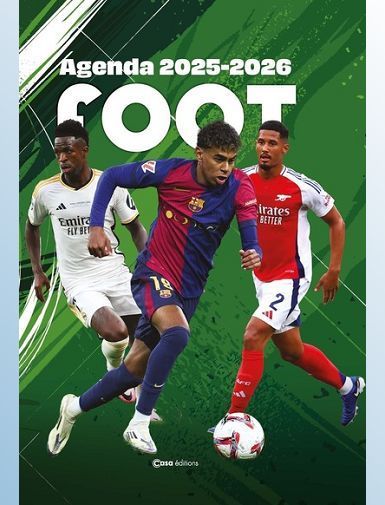 AGENDA SCOLAIRE FOOT - 2025-2026 -