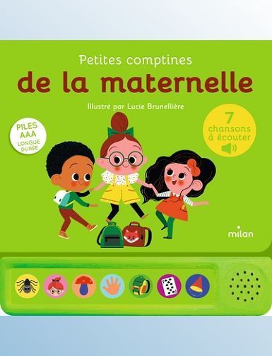 PETITES COMPTINES DE LA MATERNELLE-BRUNELLIERE LUCIE