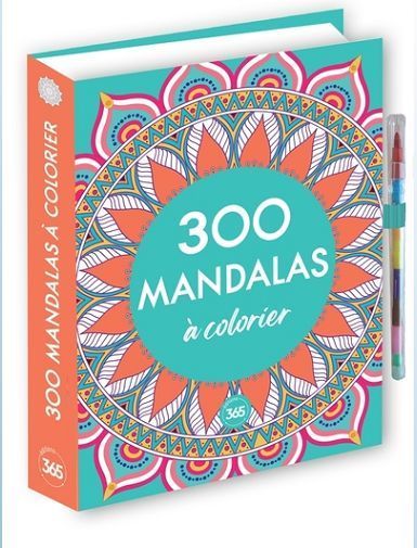 300 MANDALAS A COLORIER-XXX