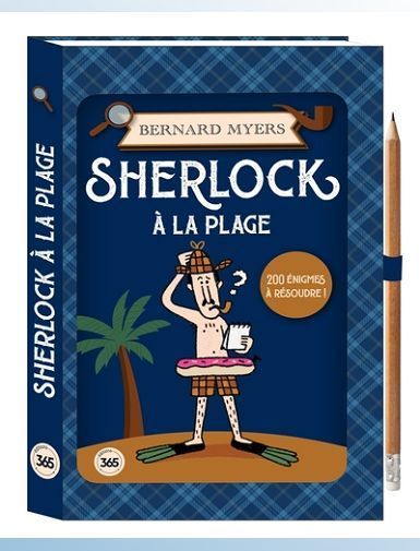SHERLOCK A LA PLAGE - CRAYON OFFERT-MYERS/MEKLEMBERG
