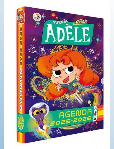 AGENDA SCOLAIRE MORTELLE ADELE 2025-2026