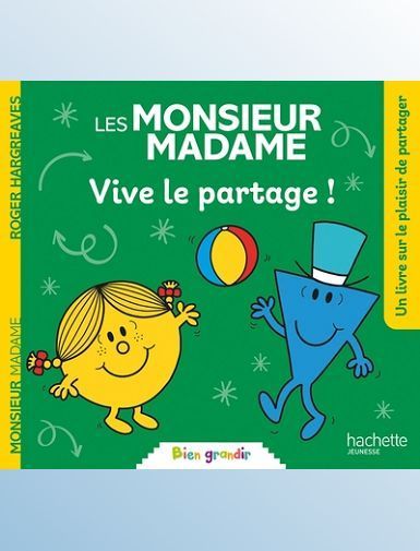 LES MONSIEUR MADAME - VIVE LE PARTAGE - COLLECTION BIEN GRANDIR - SANRIO