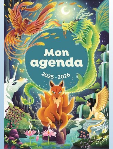 MON AGENDA 2025-2026 - LUTIN BAZAR/AUTRET