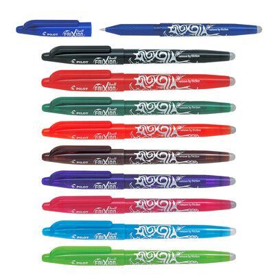 Stylo roller Pilot Frixion effaçable et rechargeable - ROSE