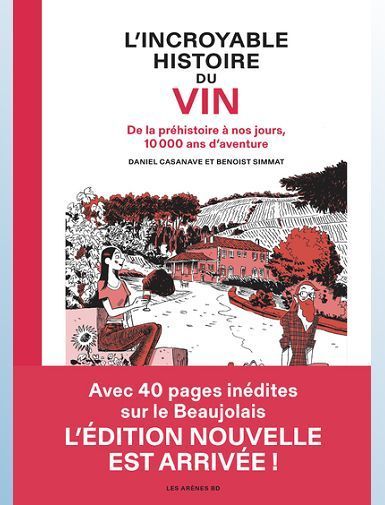L'INCROYABLE HISTOIRE - L' INCROYABLE HISTOIRE DU VIN - DE LA PREHISTOIRE A NOS JOURS, 10 000 ANS D' - CASANAVE/SIMMAT