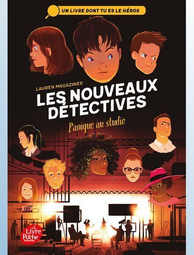 LES NOUVEAUX DETECTIVES - TOME 2 - PANIQUE AU STUDIO - MAGAZINER LAUREN