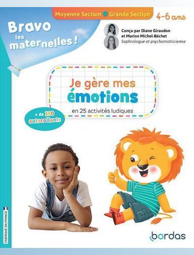 BRAVO LES MATERNELLES - JE GERE MES EMOTIONS