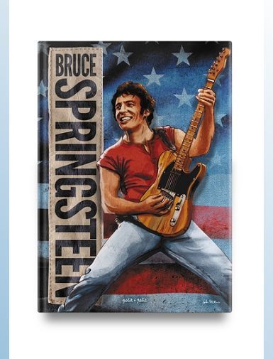 BRUCE SPRINGSTEEN - THE BOSS IN THE USA - GUEURY/BERGINIAT