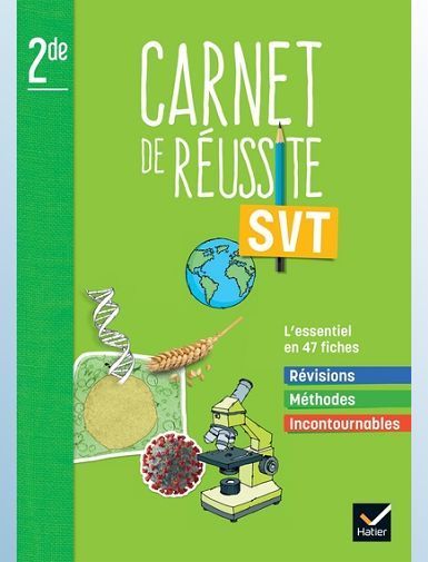 MON CARNET DE REUSSITE SVT 2DE - ED 2022 - CARNET ELEVE - GARDAREIN/CREUSOT