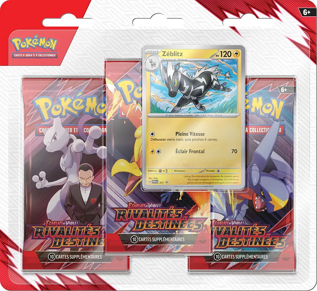 PACK 3 BOOSTERS EV10 - RIVALITES DESTINEES