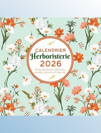 CALENDRIER MURAL HERBORISTERIE 2026 - LAIS ERIKA
