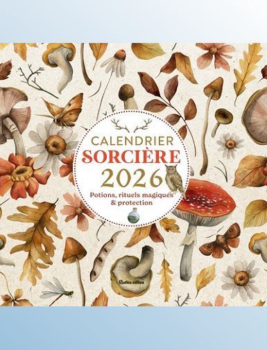 CALENDRIER MURAL SORCIERE 2026 - D'HENNEZEL MARIE