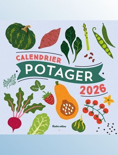 CALENDRIER MURAL POTAGER 2026 - ELGER ROBERT
