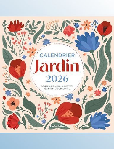 CALENDRIER MURAL JARDIN 2026 - ELGER ROBERT