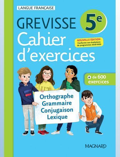 CAHIER GREVISSE 5E (2021) - DUFOUR/VARBEDIAN