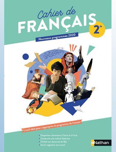 CAHIER DE FRANCAIS 2DE - 2020 - CARRY/CAZANOVE