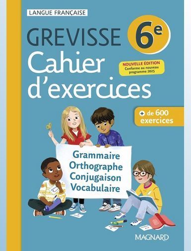 CAHIER GREVISSE 6E (2025) - DUFOUR/VARBEDIAN