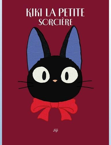 PAPETERIE GHIBLI - CARNET GHIBLI PELUCHE : JIJI