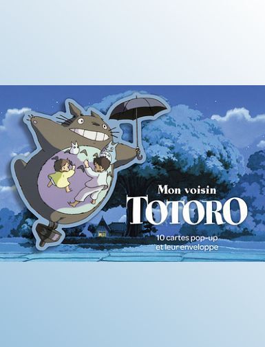 GHIBLI : MON VOISIN TOTORO 10 CARTES POP-UP ET LEUR ENVELOPPE - SORTIE LE 19/09/2025