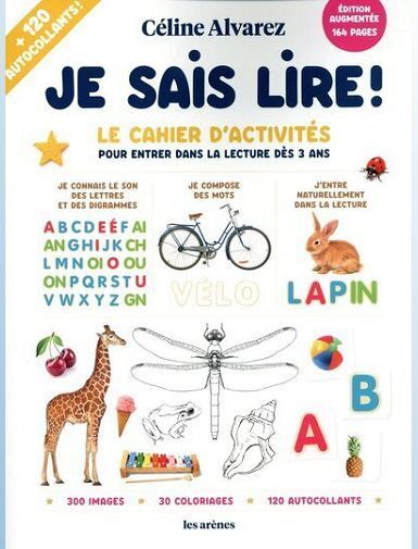 JE SAIS LIRE ! - LE CAHIER D'ACTIVITES - ALVAREZ CELINE